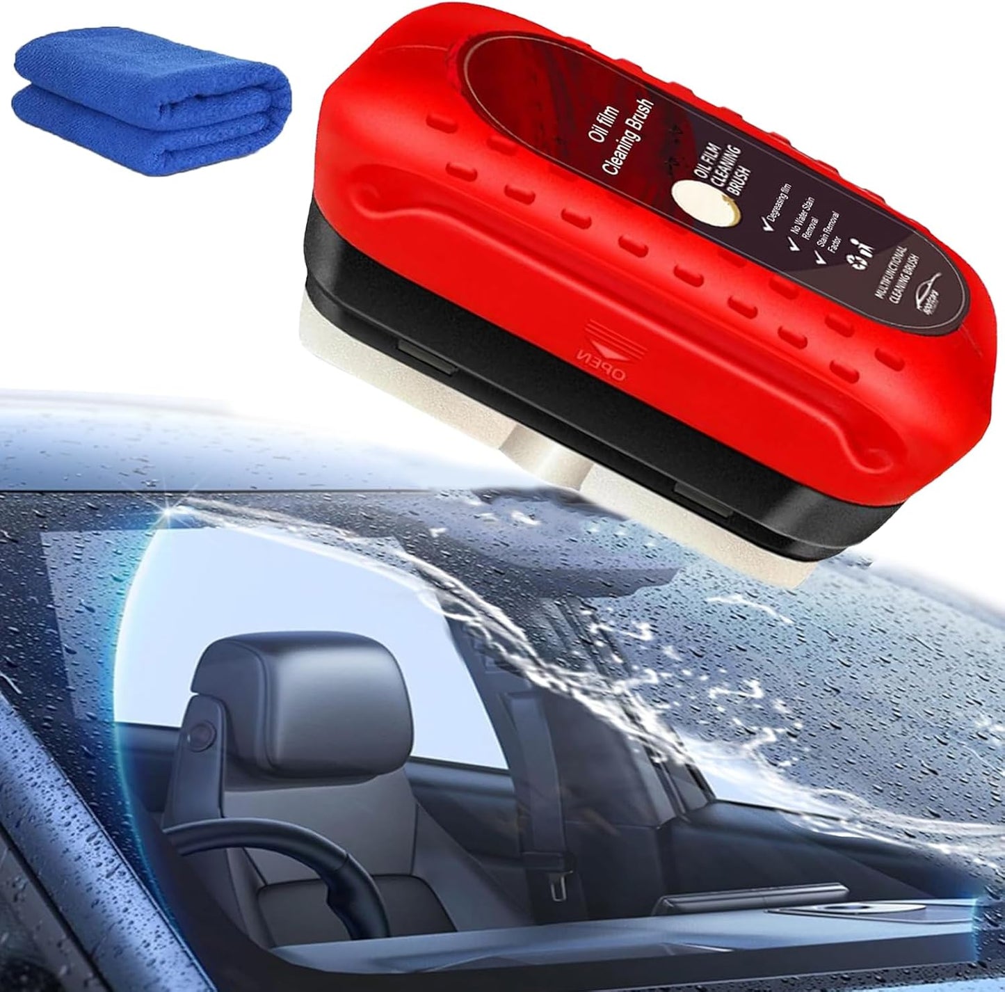 اقوى سفنجة تنظيف زجاج فى العالم