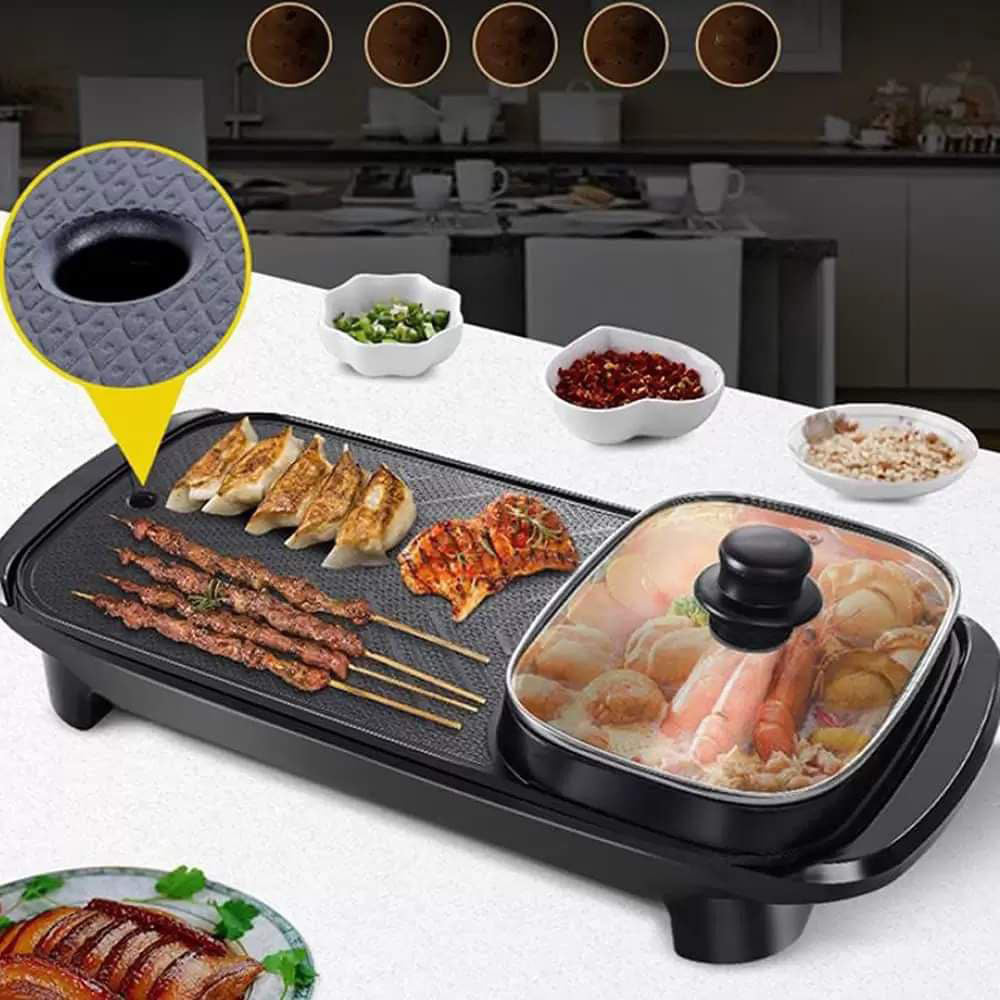 هوت بوت مع شوايه 2 في 1