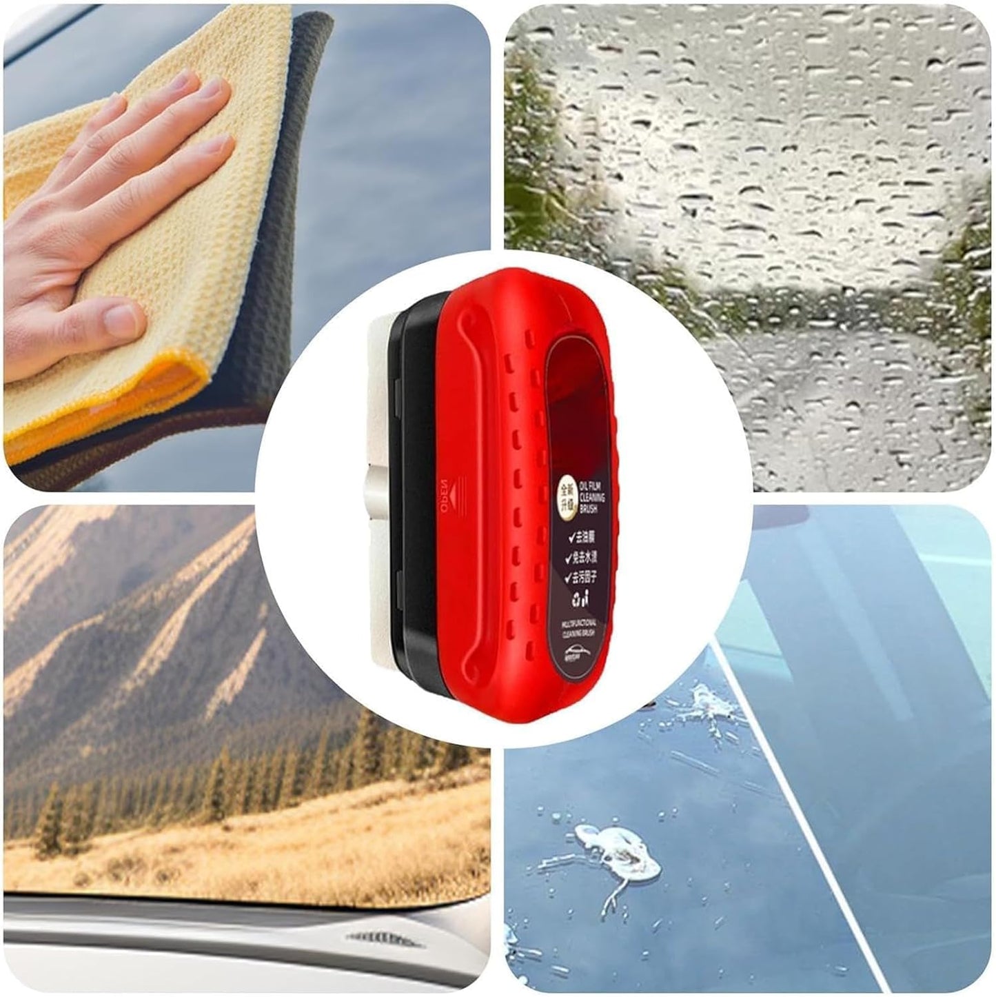 اقوى سفنجة تنظيف زجاج فى العالم